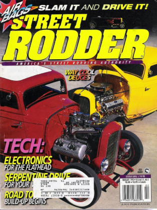 STREET RODDER 1998 FEB - AIR RIDE SUSPENSION, SERPENTINE BELT FOR A MOUSE